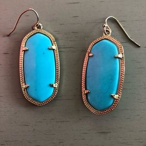 Kendra Scott Elle turquoise earrings